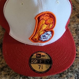 New Era 59fifty Buffalo Bisons rare 7 3/8 fitted hat